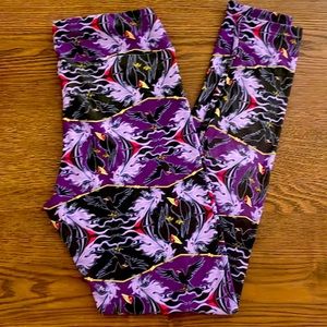 Disney Lularoe Maleficent size OS leggings